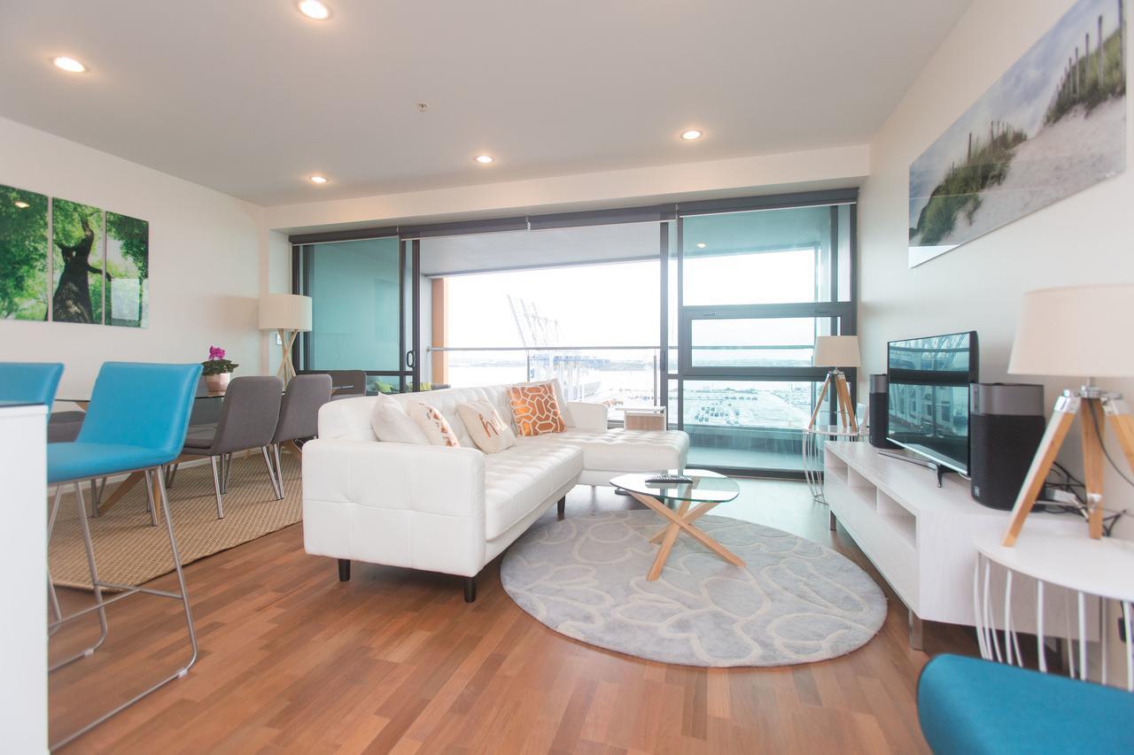 Perfect Location With Harbour Views Lägenhet Auckland Exteriör bild