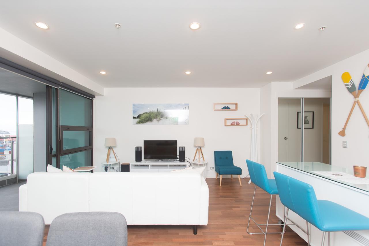 Perfect Location With Harbour Views Lägenhet Auckland Exteriör bild